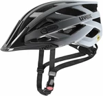 UVEX I-VO CC Black/Cloud 52-57 Fahrradhelm