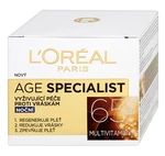 L'Oréal Paris Age Specialist 65+ vyživující péče proti vráskám noční 50 ml