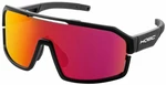 HQBC Qualks Matt Black/Red Full Revo Ochelari ciclism