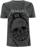 Metallica Tričko Spider All Over Grey 2XL