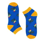 Folkstar Unisex's Socks Short Koguty Navy Blue