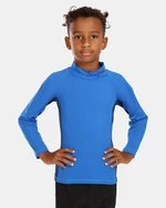 Blue boys' thermal T-shirt with stand-up collar KILPI WILLIE
