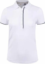 Kjus Womens Sia S/S White 36 Koszulka Polo