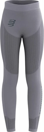 Compressport On/Off Tights W Grey L Futónadrágok/leggingsek