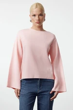 Trendyol Pink More Sustainable Basic Knitwear Sweater