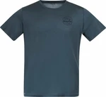 Bergans Graphic Wool Tee Men Orion Blue S Tričko