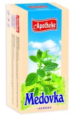 APOTHEKE Čaj medovka lekárska 20x1,5g 20 x 1.5 g