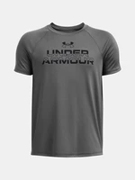 Under Armour Chlapecké tričko UA Tech Split Wordmark SS - Kluci