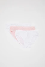 DEFACTO Girl's 3-Piece Slip Panties