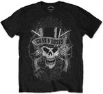 Guns N' Roses Camiseta de manga corta Faded Skull Black XL