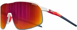 Julbo Density White/Fluo Orange/Blue/Smoke/Multilayer Red Fahrradbrille