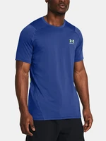 Under Armour UA HG Armour Ftd Graphic SS Triko Modrá