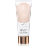 Sensai Silky Bronze ochranný krém na tvár proti slnečnému žiareniu SPF 50+ 50 ml