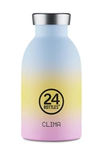 Termo fľaša 24bottles Clima Bottle 330ml Aurora žltá farba, Clima.330.Aurora