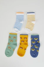 DEFACTO Baby Boy 5-Pack Cotton Long Socks