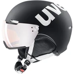 UVEX Hlmt 500 Visor Black/White Matt 52-55 cm Kask narciarski