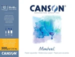 Canson Pad Montval Cold Pressed 48 x 36 cm 300 g Natural White Szkicownik