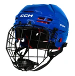 CCM Tacks 70 royal Hockey Helmet Combo