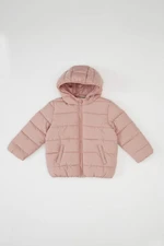 DEFACTO Baby Girl Hooded Puffer Coat