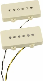 Fender Cunife/Cobalt Chrome Jazzmaster Pickup Set Cream Pickups Chitarra