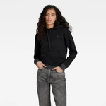 Mikina - G-star Premium core hooded sw wmn ls čierna