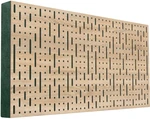 Mega Acoustic FiberPRO120 Binary Bean Sonoma Oak/Green Panel de madera absorbente