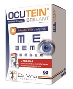 Simply You Ocutein Brillant Luteín 25 mg 60 tob + Ocutein ® Sensitive zvlhčujúce očné kvapky 15 ml ZADARMO