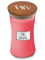 WoodWick Vonná sviečka váza Melon & Pink Quartz 609,5 g