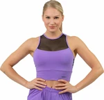 Nebbia FIT Activewear Padded Sports Bra Lila XS Ropa interior deportiva