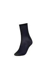 Tommy Hilfiger Ponožky - TH WOMEN SOCK 1P HEEL STRIPE čierne