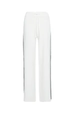 Tommy Hilfiger Sweatpants - TH FLEX WIDE LEG PANT white