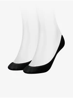 Sada dvou párů černých dámských ponožek Tommy Hilfiger