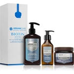 Arganicare Biotin Thickening and Fortifying Program Set dárková sada (pro obnovení hustoty vlasů)