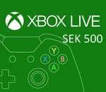 XBOX Live 500 SEK Prepaid Card SE