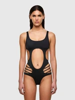 Diesel Plavky - BFSW-MICAELA SWIMSUIT čierne