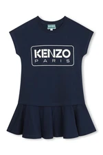 Dětské bavlněné šaty Kenzo Kids mini