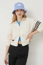 Mikina adidas Originals Neuclassics Tracktop dámská, bílá barva, s aplikací, IB7316-white