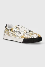 Kožené sneakers boty Versace Jeans Couture Court 88 bílá barva, 76YA3SK6 ZPA60 G03