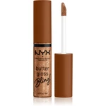 NYX Professional Makeup Butter Gloss Bling lesk na pery trblietavý odtieň 04 Pay Me In Gold 8 ml