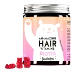 Bears Ah-mazing vitamíny pre zdravé vlasy s biotínom bez cukru 60 ks