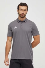 Tréningová polokošeľa adidas Performance Entrada 22 šedá farba, jednofarebná, H57486