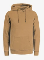 Light Brown Mens Hoodie Jack & Jones Drew - Men