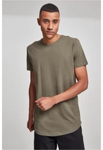 Long T-shirt in the shape of an olive