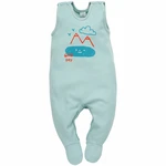 Pinokio Kids's Orange Flip Sleepsuit