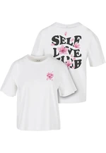 White Self Love Club T-shirt