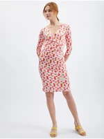 Orsay Pink Ladies Patterned Dress - Women