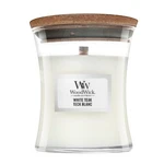 Woodwick White Teak vonná sviečka 85 g