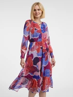 Orsay Red Ladies Floral Dress - Women's