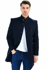 PLT8367 DEWBERRY MEN'S COAT-NAVY BLUE