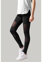 Women's Tech Mesh Leggings - Black